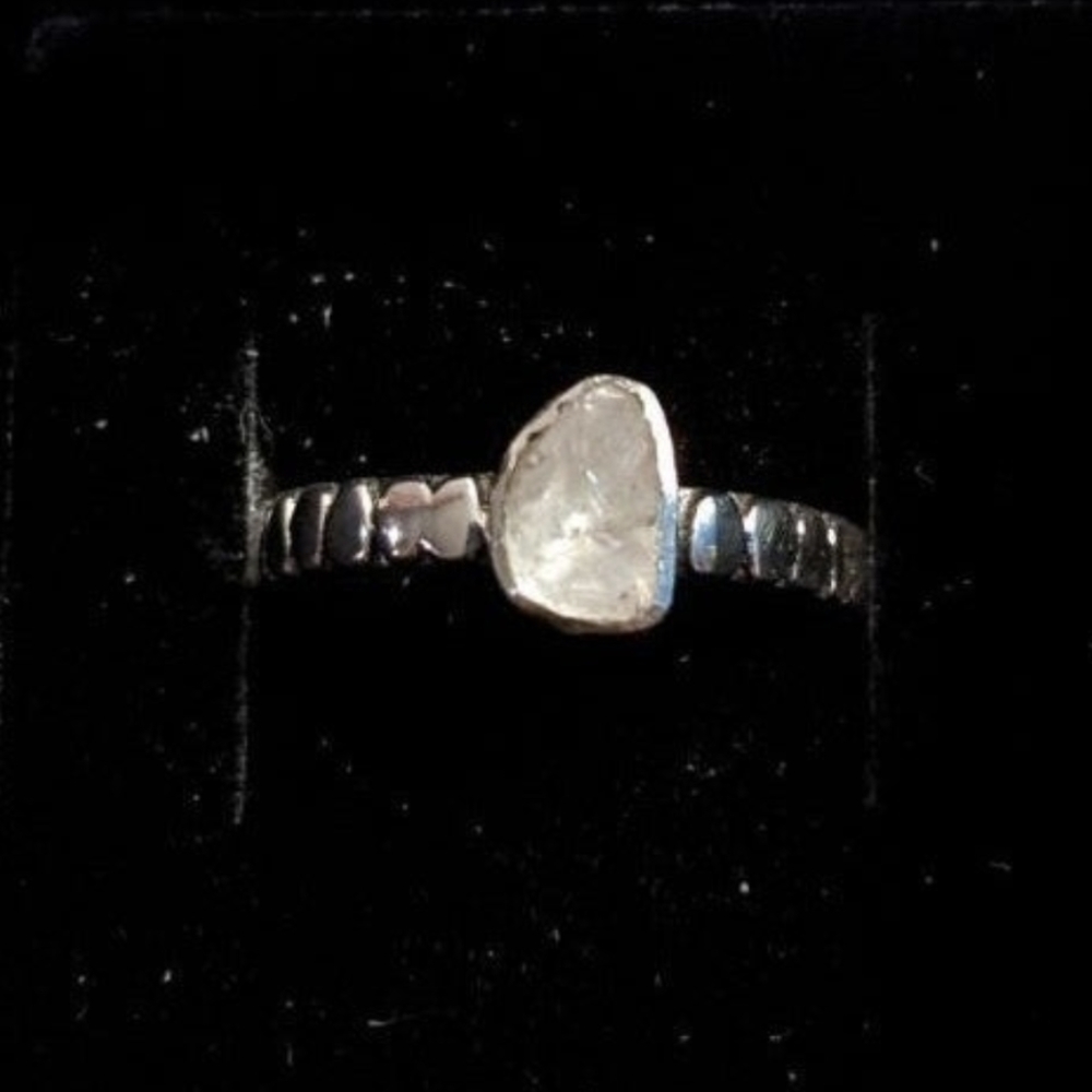 Polki Diamond Ring sz.7.25 *1/3 CT